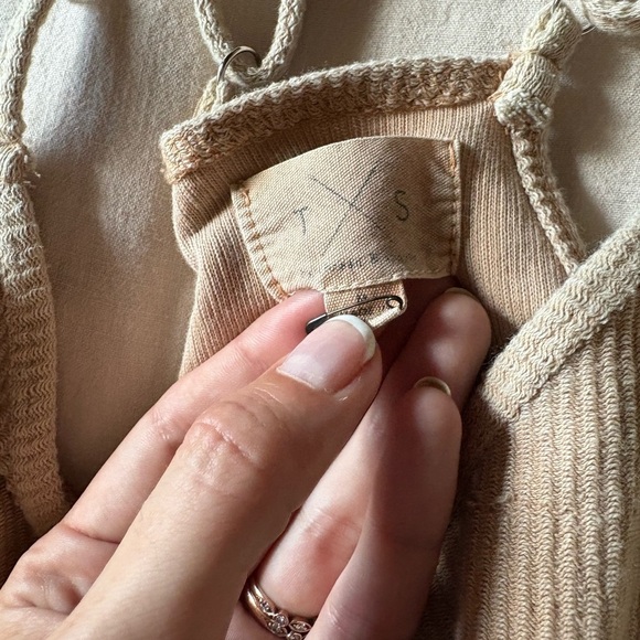 Anthropologie Cream T+S Knit Romper - Picture 3 of 3